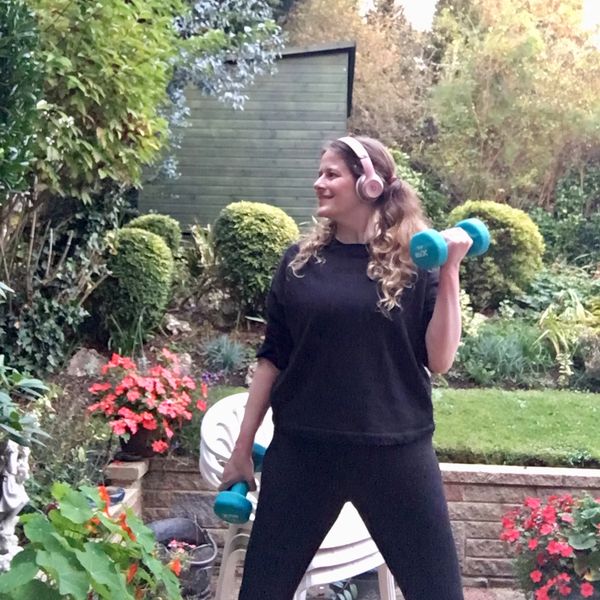 Coach Katie-Marie, love movement, be happy, All Silver Clouds