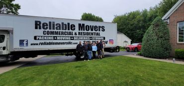 Local move with happy customers. Our name says it all. Reliable Movers