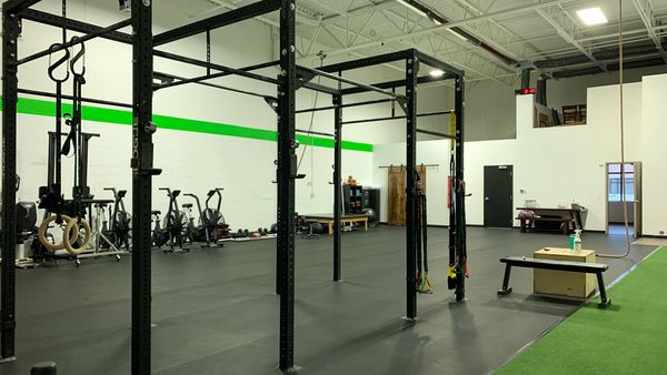 Our accessible clinic space with specialized rehab and traditional gym equipment.