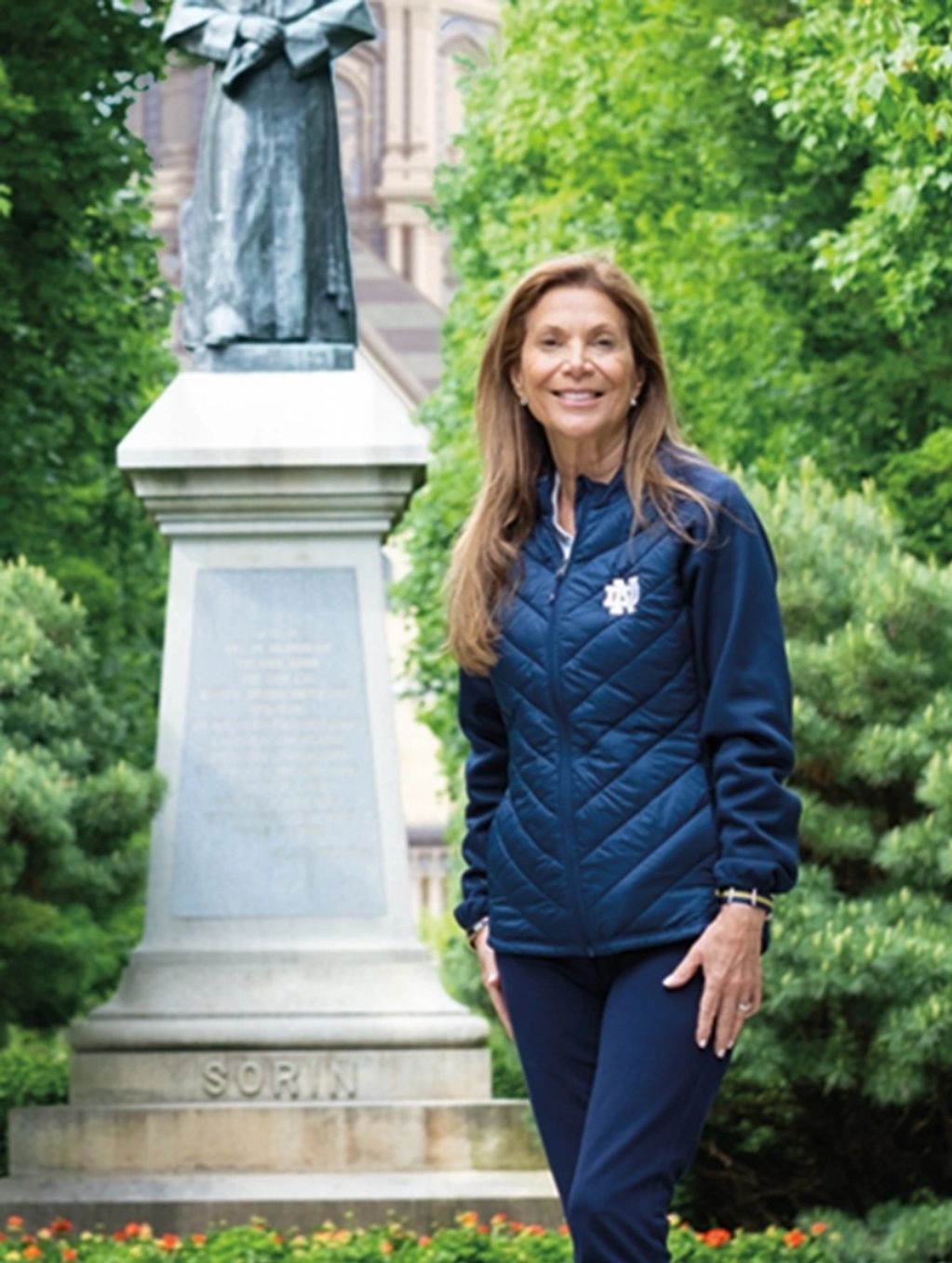 Dr Sherry Skyler Kelly at the University of Notre Dame, South Bend, IN.