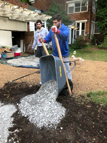 Owner 2018 renovation and yard work