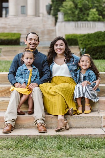 Family photography session in Kansas City