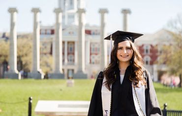 Mizzou graduation photography
