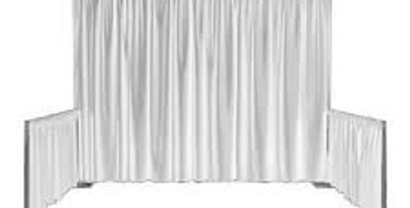 10ftx10ft White Trade Show Booth Rentals in all the Dallas DFW area.