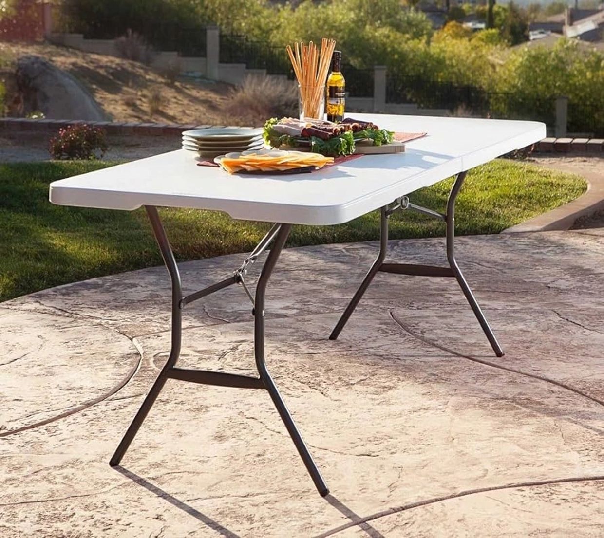 6ft Rectangular Folding Table Rentals In All The Dallas DFW Area