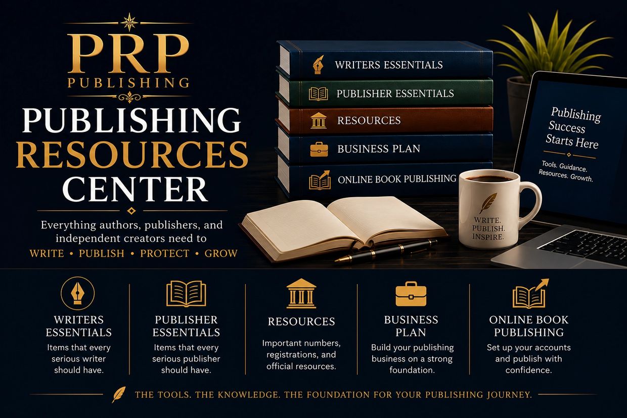 PRP Publishing Resources Center offers essential tools for writers, publishers, and creators to succeed.