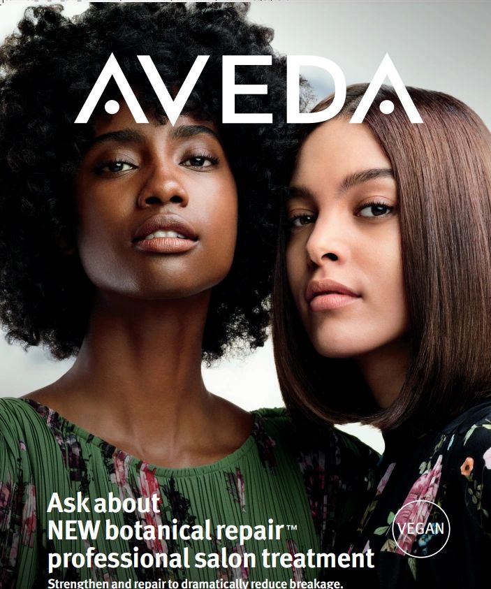 CD Danza-Aveda Salon & Spa Botanical Repair Treatment. Strengthen and repair hair to reduce breakage