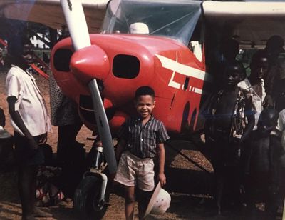 A young Dr. William Rutledge in Liberia