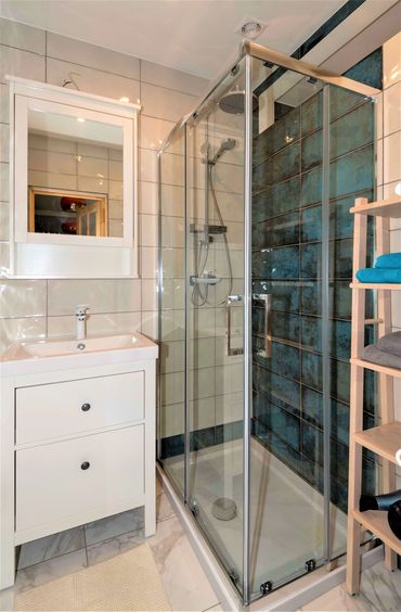 bathroom with shower