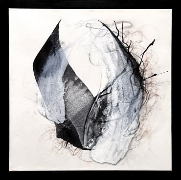 Abstract Painting by Artist Erin Leigh Boughamer - Erin Leigh Studios - Calming Chaos Series