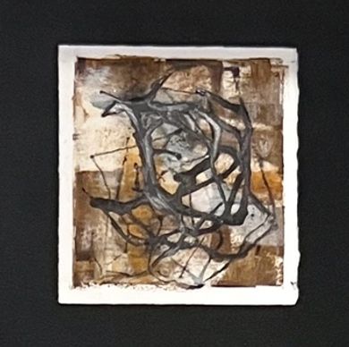 Abstract Painting by Artist Erin Leigh Boughamer - Erin Leigh Studios - Calming Chaos Series