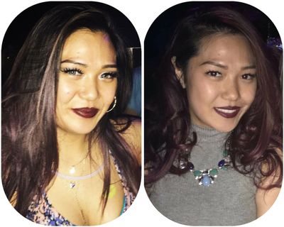 L: Jan 2016; R: May 2016. Jo shadowed Christina in Oct 2015 to Aug 2016 - she is now an instructor.