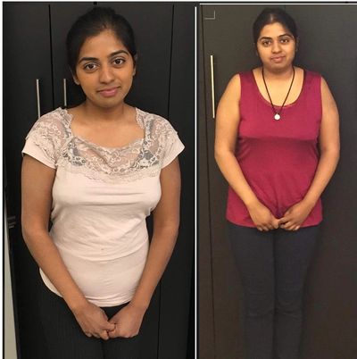 Lahini has lost 48lbs in 9 months through better diet and DIZONfit Body Sculpt & Yoga.
