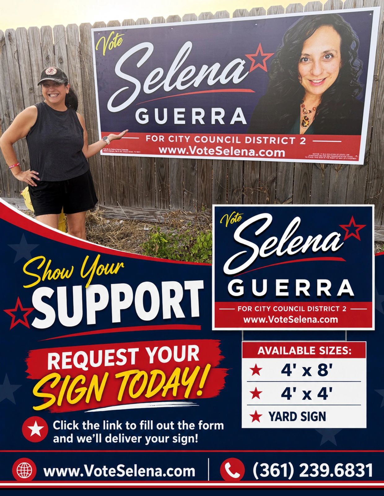 Get Your Selena Guerra Sign!