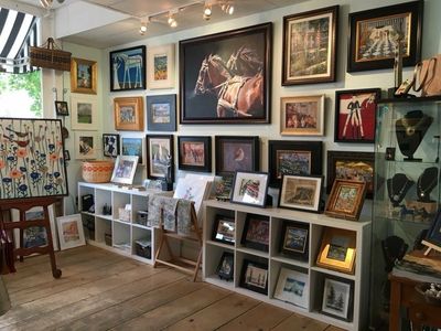Mackinac's Little Gallery has great variety of art styles to choose from.