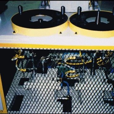 I was a Team Lead Designer on a Dual Wheel Bearing Press for Daimler Chrysler 
Truck Assembly, Canad