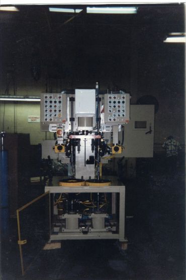 I was a Team Lead Designer on a Dual Wheel Bearing Press for Daimler Chrysler 
Truck Assembly, Canad