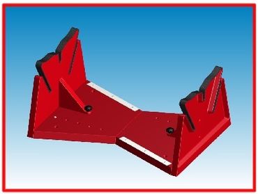 Easy gripping adjustable snowboard tuning stand