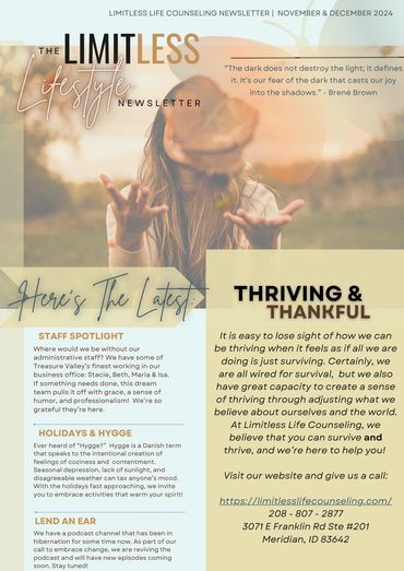 The Limitless Lifestyle Newsletter