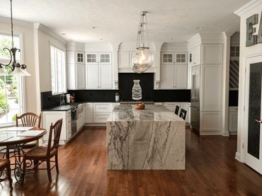 Luxuty White Kitchen Remodel - Gibsonia, PA - Bespoke Kitchens and Baths