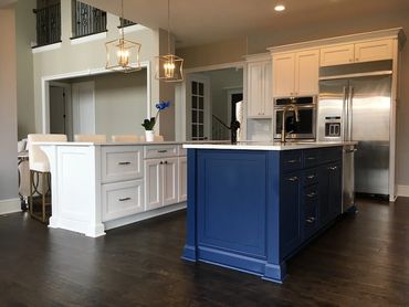 kitchen with double island - pittsburgh kitchen remodeling