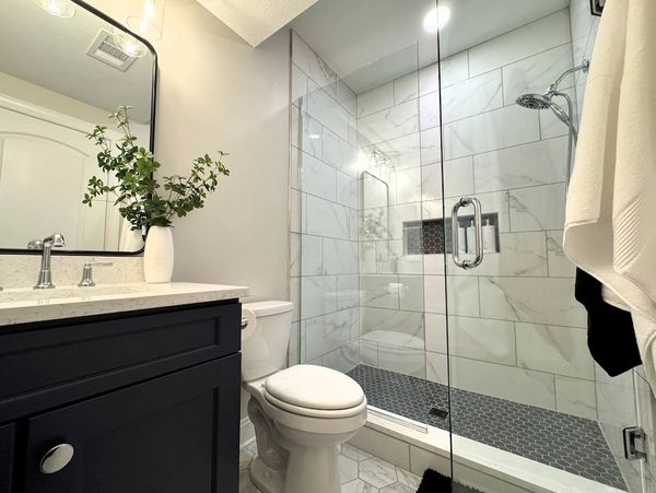 basement bathroom remodeling - half and full bath remodeling in pittsburgh pa