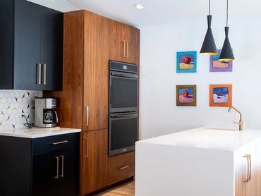 midcentury modern kitchen design