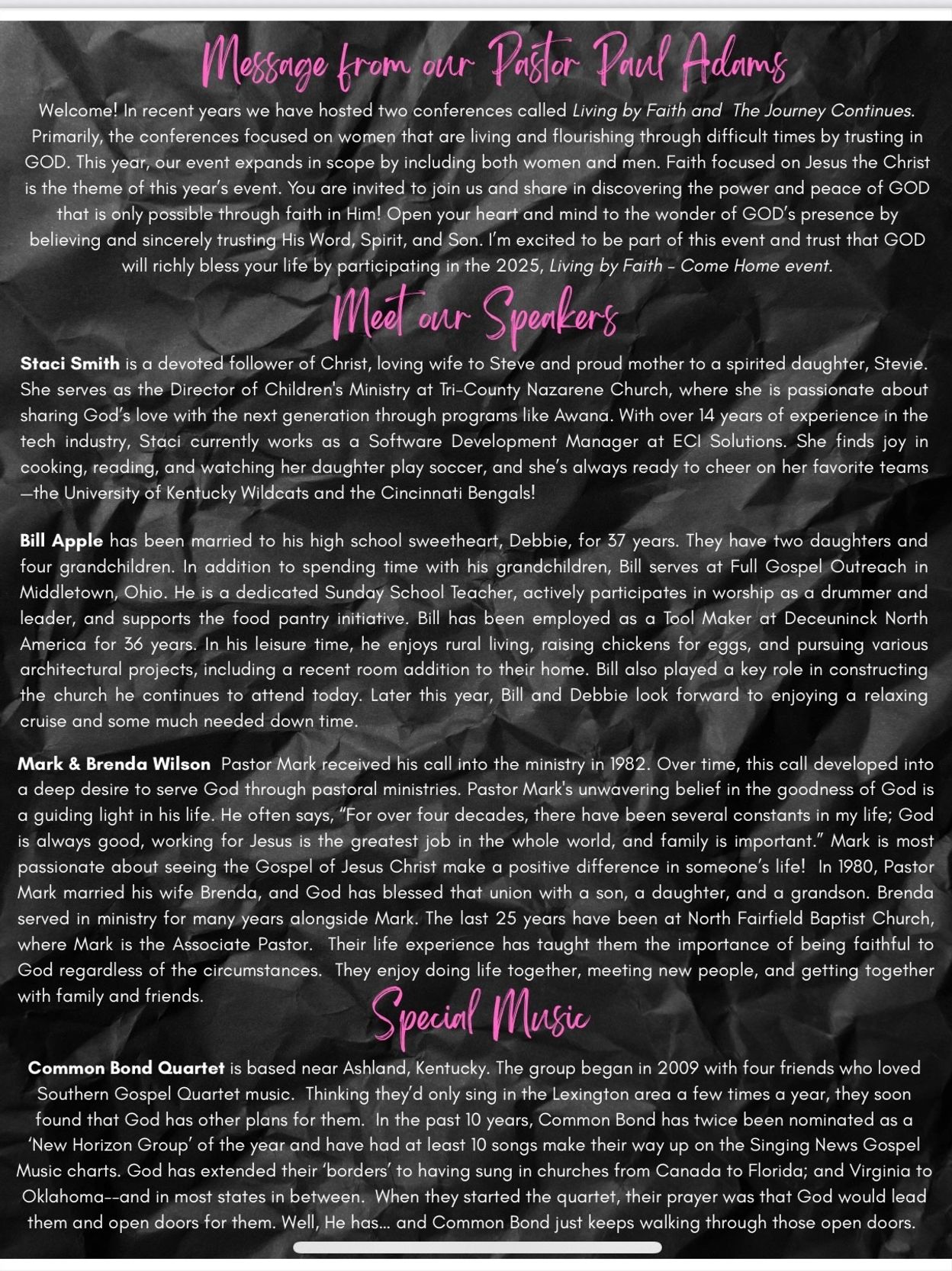 FREE EVENT - DINNER INCLUDED