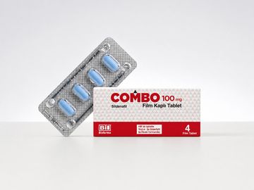 Viagra Combo Pack featuring sildenafil tablets for erectile dysfunction support. Trusted men's healt