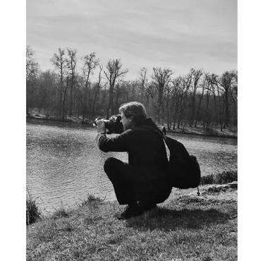 Filming with Petra Brzović in Zagreb, Croatia.