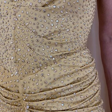 Swarovski Crystals on a dress