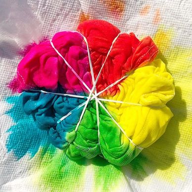Tie Dye Process