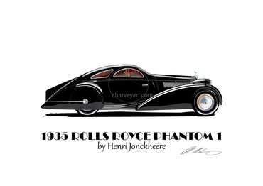 1925 Rolls Royce Phantom 1
Rolls Royce Phantom 1
Jonckheere
Coupe Round Door
Classic British Car Art