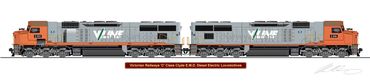 C Class
Diesel Locomotive
Clyde EMD
Diesel Electric Locomotive
Victorian Railways
VR
Railway Art