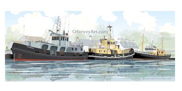 Work Boats
Loyal Mediator
Dunster
Ocean Bounty
Corpach Basin
Fort William
Maritime Art
Poster Prints
