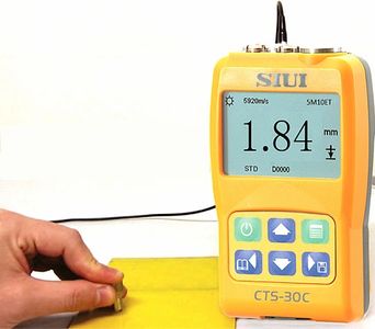CTS-30C Through coating Ultrasonic thickness tester, Wall thickness with multiple coatings.