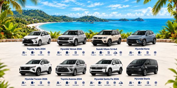 Kaima Rent a Car current fleet of vehicles