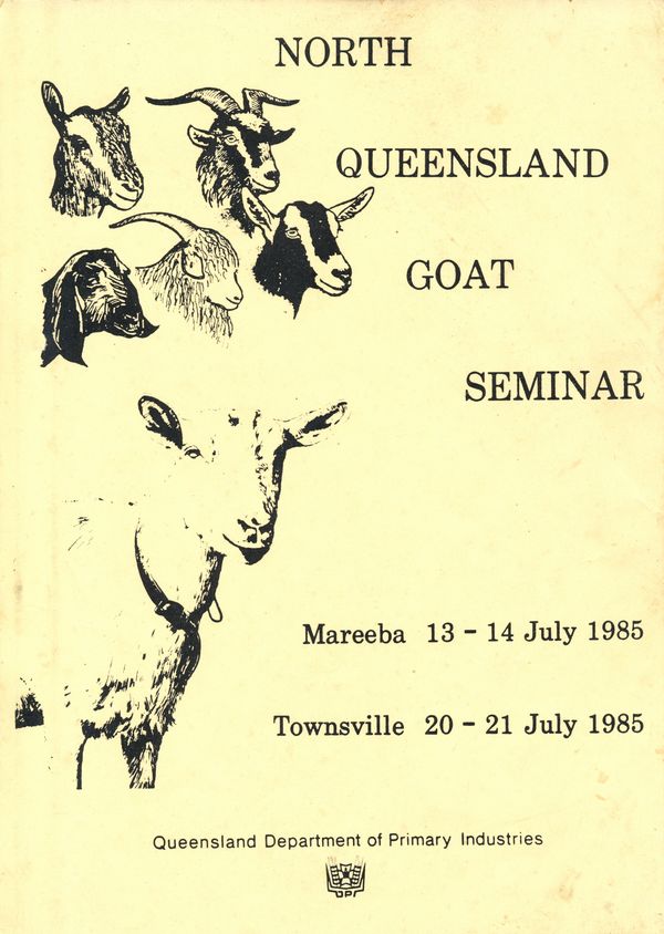 North Queensanld goat seminar notes