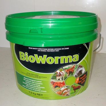 7.5 kg tub of Bioworma