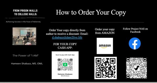 For special or bulk orders contact us for discount pricing @ d.shabazz@dare2live.life