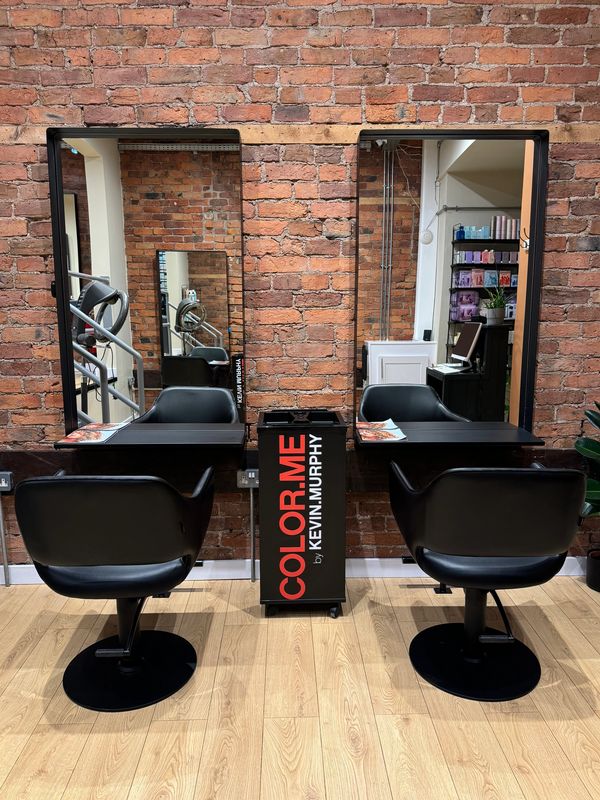 Our balayage & creative hair salon work stations located in Didsbury, Manchester, M20 6TW
