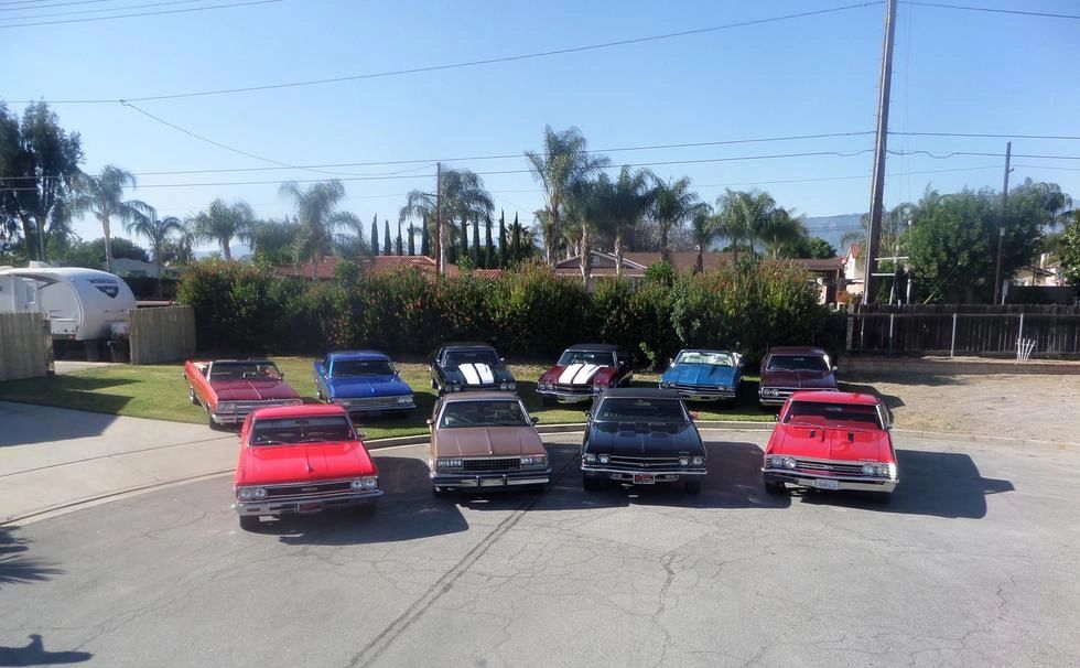 Golden West Chevelles & El Caminos Car Club in Glendora, California