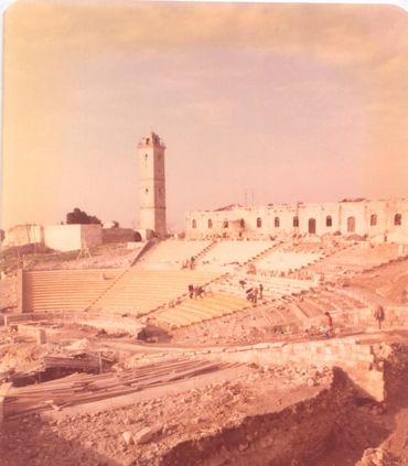 المدرج في قلعة حاب