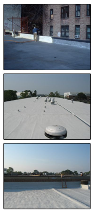 Spray foam roofing systems