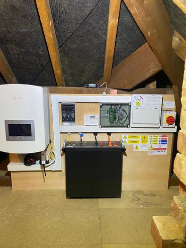 5KW Pylontec Storage with the 3.68KW Solis inverter.