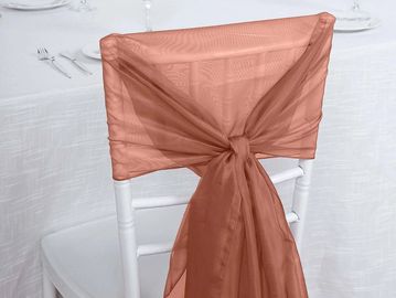 Amber chair sash