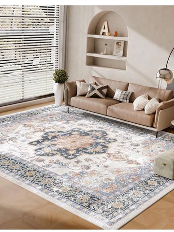 Blue toned rug