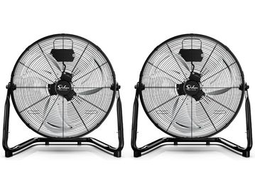 Two black fans