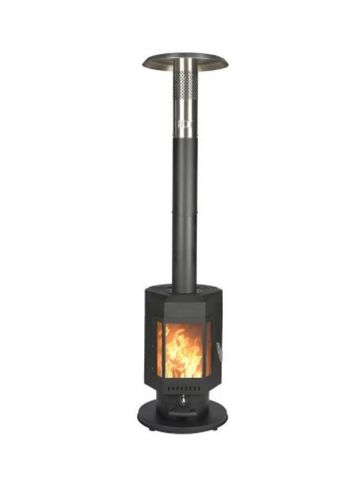 Wood pellet heater