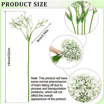 Faux Baby’s Breath Flowers